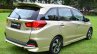 Honda Mobilio RS India live image rear three quarter