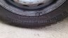 Mahindra P601 LCV test mule IAB spy image tyre size