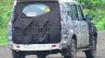 Mahindra Scorpio facelift spied rear three quarters