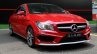 Mercedes CLA 45 AMG India launch Buddh International Circuit