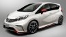 Nissan Note NISMO front three quarters press image