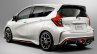 Nissan Note NISMO rear three quarters press image