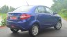 Tata Zest Diesel F-Tronic AMT Review rear quarter