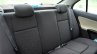 Tata Zest Diesel F-Tronic AMT Review rear seat