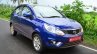 Tata Zest Revotron Petrol Review front three quarter view