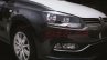 VW Polo facelift spied black bonnet