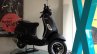 Vespa Esclusivo limited edition black front three quarters