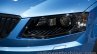 2015 Skoda Octavia Scout headlights at the 2014 Moscow Motor Show