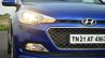 Hyundai Elite i20 Diesel Review headlight and foglight