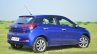 Hyundai Elite i20 Diesel Review rear three quarters