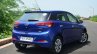 Hyundai Elite i20 Petrol Review rear quarter