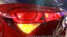 Hyundai Elite i20 launch rear light