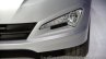 Hyundai Solaris facelift 2014 Moscow live LED DRL