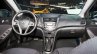 Hyundai Solaris facelift 2014 Moscow live dashboard