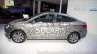 Hyundai Solaris facelift 2014 Moscow live side