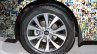 Hyundai Solaris facelift 2014 Moscow live wheel