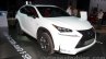 Lexus NX 300h at the 2014 Moscow Motor Show front quarter