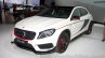 Mercedes GLA 45 AMG front left three quarterat the Moscow Motor Show 2014