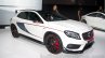 Mercedes GLA 45 AMG front three quarter at the Moscow Motor Show 2014