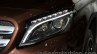 Mercedes GLA headlamp at the Moscow Motorshow 2014