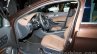 Mercedes GLA interior at the Moscow Motorshow 2014