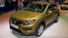 Renault Sandero Stepway front three quarters at Moscow Motor Show 2014