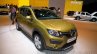 Renault Sandero Stepway front three quarters left at Moscow Motor Show 2014