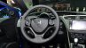 2015 Honda Civic Tourer facelift steering wheel at the 2014 Paris Motor Show