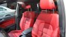 2015 Mercedes B Class front seats at the 2014 Paris Motor Show