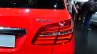 2015 Mercedes B Class taillight red at the 2014 Paris Motor Show