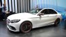 2015 Mercedes C 63 AMG front left three quarter at 2014 Paris Motor Show