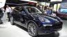 2015 Porsche Cayenne front three quarters left at the Paris Motor Show 2014