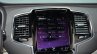 2015 Volvo XC90 centre console at the 2014 Paris Motor Show