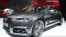 Audi A6 facelift front three quarters right view at the 2014 Paris Motor Show