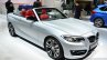 BMW 2 Series Convertible front three quarters at the 2014 Paris Motor Show