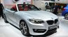 BMW 2 Series Convertible front three quarters left at the 2014 Paris Motor Show