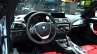 BMW 2 Series Convertible interior at the 2014 Paris Motor Show