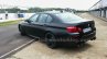 BMW M5 facelift rear three quarters left in India