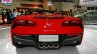 Chevrolet Corvette Stingray convertible rear at the Indonesia International Motor Show 2014