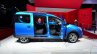 Dacia Dokker Stepway doors open at the 2014 Paris Motor Show