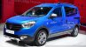 Dacia Dokker Stepway front three quarters at the 2014 Paris Motor Show