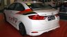 Honda City Mugen rear three quarter at the Philippines Internatinal Motor Show 2014