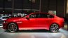 Jaguar XE S side at the 2014 Paris Motor Show