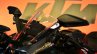 KTM RC200 visor at the Indian launch