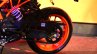 KTM RC390 rear wheel at the Indian launch