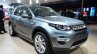 Land Rover Discovery Sport front three quarters left at the 2014 Paris Motor Show