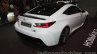 Lexus RC-F Carbon pack rear three quarters right at the 2014 Moscow Motor Show