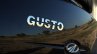 Mahindra Gusto review logo and badge