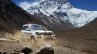 Mahindra Scorpio front mountain background image gallery