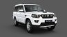 Mahindra Scorpio front three quarters background image gallery